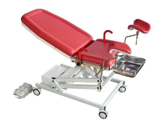 Rose obstétrique spécial de couleur de lit de gynécologie obstétrique électrique de lit