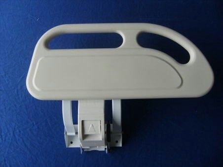 PP Les rails de côté du lit de l'hôpital