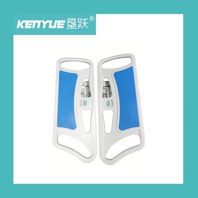 acheter Accessoires pp bleus d'hôpital matériels avec la rambarde d'affichage d'angle fabrication en ligne