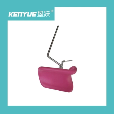 acheter Rose de maternité de matériel d'électrodéposition de parenthèse de jambe de pièces de lit d'hôpital fabrication en ligne