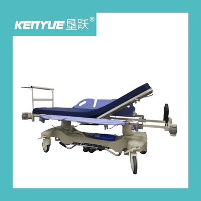 acheter Voiture hydraulique spéciale d'ambulance d'hôpital avec de roues le bleu de couleur dedans fabrication en ligne