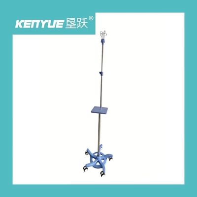 acheter Acier inoxydable de support mobile bleu d'infusion avec des roues démontables fabrication en ligne