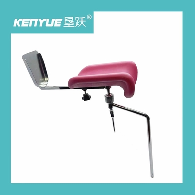 acheter Jambe de luxe rose matérielle d'unité centrale en métal reposer les pièces gynécologiques de chaise fabrication en ligne