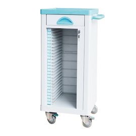 acheter Le patient matériel de chariot à instrument médical de support de chariot d'ABS enregistre le bien mobilier de stockage fabrication en ligne
