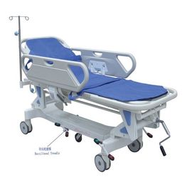acheter Chariot à civière de secours de transfert de patient hospitalisé de chariot à transport ferroviaire de côté de pp fabrication en ligne