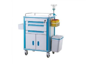 acheter Équipement médical de chariot à chariot à secours médical d'ABS d'hôpital avec I.V Polonais fabrication en ligne