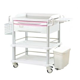 acheter Chariots à équipement de salle de secours d'hôpital de chariot à acte médical d'ABS médicaux fabrication en ligne
