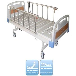 acheter Lit de soin infirmier de base de plaque d'acier laminé à froid par crochet en aluminium électrique simple de drainage de rail latéral de lit de soins fabrication en ligne
