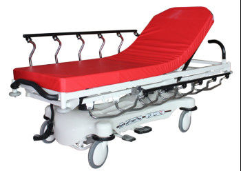 acheter Lit de luxe de secours d'hôpital de civière d'ABS de couleur rouge, facile à nettoyer fabrication en ligne