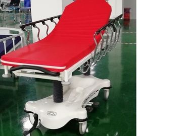 acheter PCs patients du chariot 4 à secours luxueux hydraulique central de 6 pouces fermant à clef des roulettes fabrication en ligne