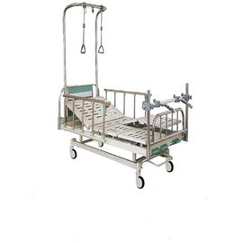 acheter Lit manuel de traction de récupération orthopédique patiente de médicament de soudure en acier avec trois manivelles fabrication en ligne