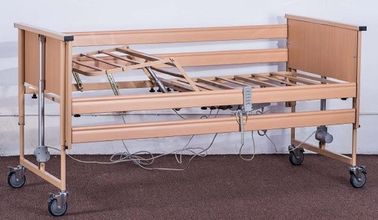 acheter Lit soignant électrique de soins aux patients de déclencheur linéaire de lit de soins à domicile de lit de cadre en bois fabrication en ligne