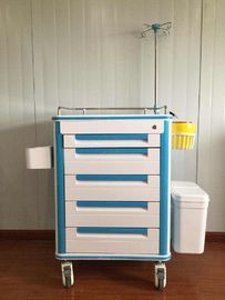 acheter Docteur médicament médical de chariot à hôpital de stockage de roue de roulette de 5 pouces pour l'urgence fabrication en ligne