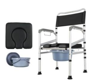 acheter Confortables handicapés de luxe en gros ajustent la chaise de commode de douche de bain fabrication en ligne