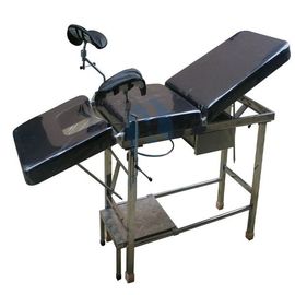 acheter Réglable de haute qualité de lit de Tableau en acier imperméable obstétrique commun noir de la livraison fabrication en ligne
