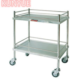acheter Chariot argenté matériel à ABS spécial de chariot à hôpital avec des roues fabrication en ligne