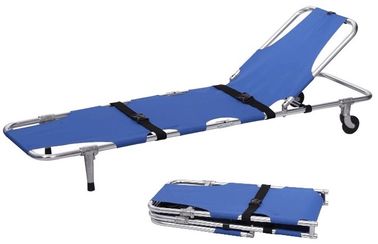 acheter Bleu patient de brancard pliant de secours d'ambulance d'alliage d'aluminium fabrication en ligne