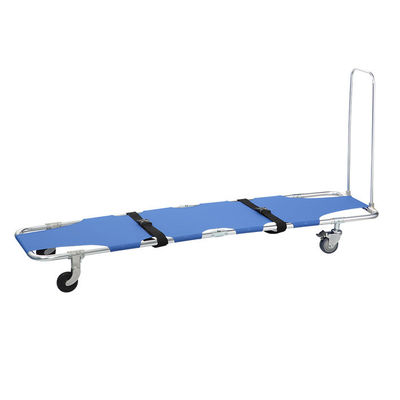 acheter Four Wheels Portable Aluminum Alloy Frame Folding Rescue Stretcher fabrication en ligne