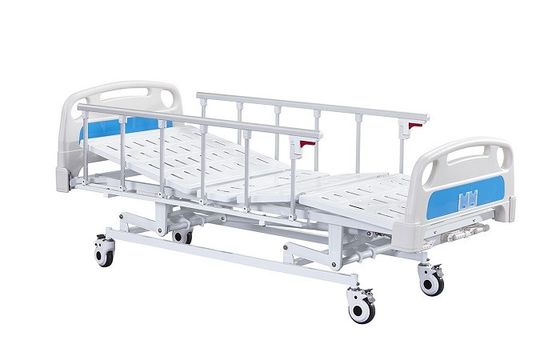 acheter Lit d'hôpital manuel détraqué d'OIN 680mm de la CE de roulettes 3 multifonctionnels luxueux fabrication en ligne