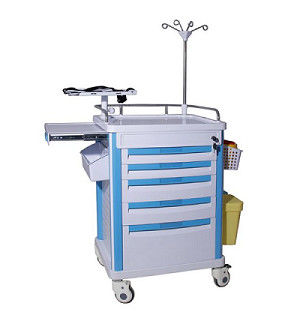 acheter Chariot médical multifonctionnel en plastique à chariot de chariot au mobile 960mm de cadre en acier fabrication en ligne