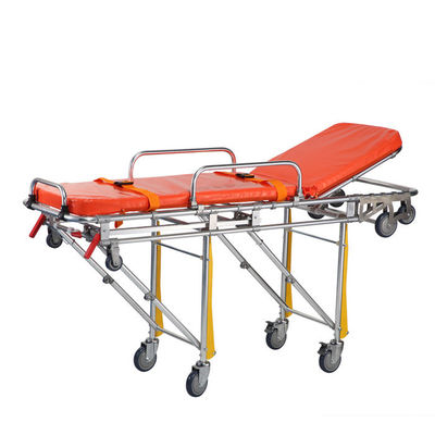 acheter Lit médical de chariot à ambulance de la sécurité 90cm de secours réglable fabrication en ligne