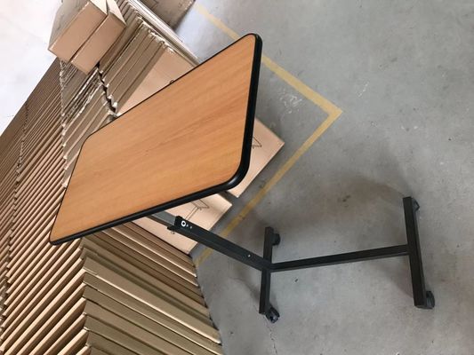 acheter Table de chevet réglable d'hôpital en métal de PB de lit de table matérielle de plateau fabrication en ligne