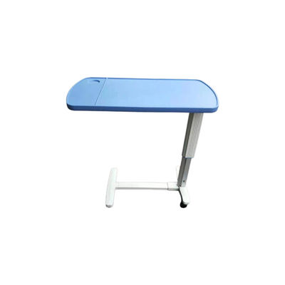 acheter Tableau de Tray Table Adjustable Over Bed de lit d'hôpital d'amortisseur sur des roues fabrication en ligne