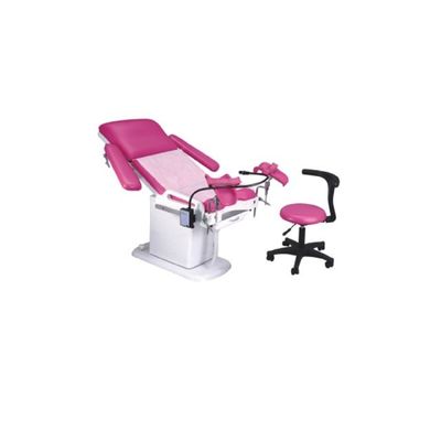 acheter Lit obstétrique de tableDelivery de Gynaec de rose d'hôpital de Tableau électrique d'examen avec la lampe fabrication en ligne