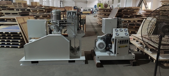 acheter Cylindre remplissant compresseur exempt d'huile 30Nm3/H 50Nm3/H de propulseur de l'oxygène fabrication en ligne