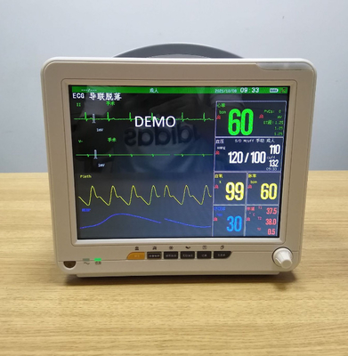 acheter Dispositif médical portatif d'ECG pour la maison tout en un matériel blanc cassé d'ABS de détecteur fabrication en ligne