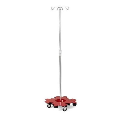 acheter Mobile médical matériel en aluminium de couleur du support trois de l'infusion IV fabrication en ligne