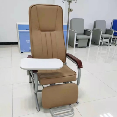 acheter Pêchez librement le matériel brun réglable d'unité centrale de chaise d'infusion d'hôpital fabrication en ligne