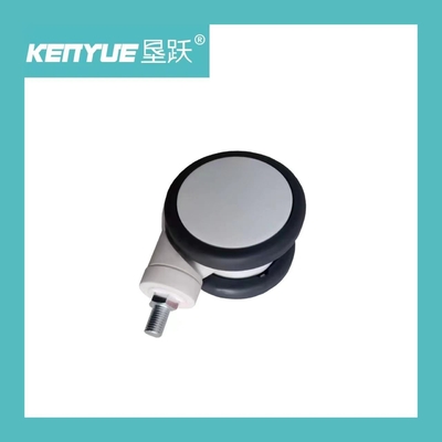 Hôpital cinq doubles roulettes Adjustmentl médical blanc de rangée de pouce