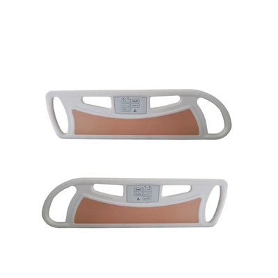 Accessoires pp de lit d'hôpital de rails latéraux avec la fonction multi de bouton-poussoir électrique