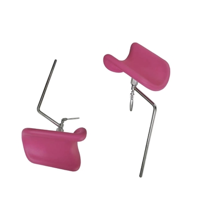 Rose de maternité de matériel d'électrodéposition de parenthèse de jambe de pièces de lit d'hôpital
