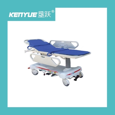 Lit patient de civière de secours de transport médical détraqué mécanique de balustrades d'ABS