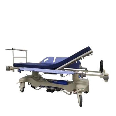 Couleur bleue de chariot à civière de secours de patient hospitalisé de longue durée