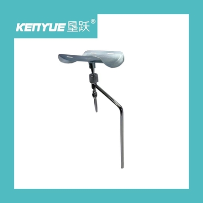 Les accessoires de lit de la livraison choisissent la table obstétrique incurvée de fonctionnement de soutien de jambe