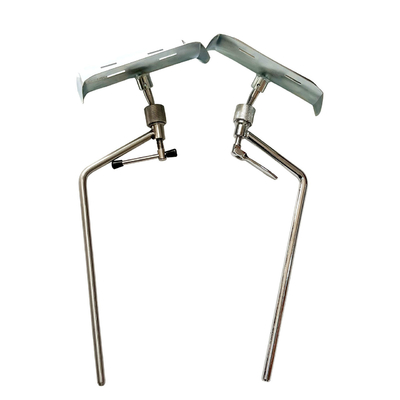 Repos de jambe hyperboliques de fer en métal pour des accessoires de Tableau d'opération