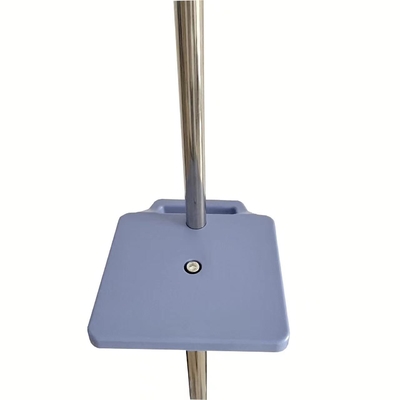 Acier inoxydable de support mobile bleu d'infusion avec des roues démontables