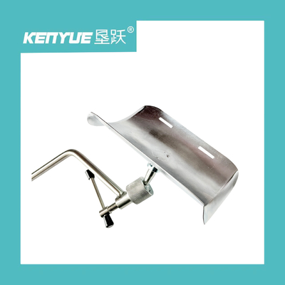 Accessoires matériels de lit de la livraison en métal d'unité centrale de repos de jambe de fer d'obstétrique d'hôpital