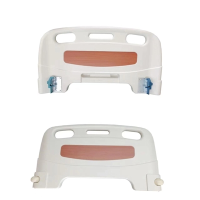 Tête de lit blanche en plastique de lit d'hôpital pour la couleur adaptée aux besoins du client médicale