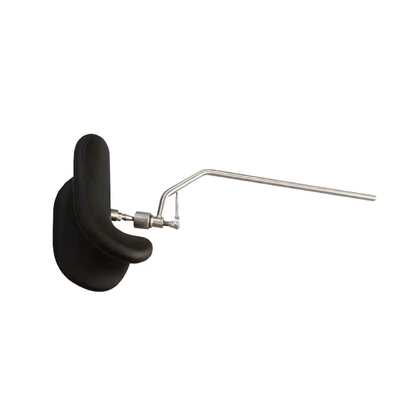 Support de jambe médical hospitalier obstétrique et gynécologie noir
