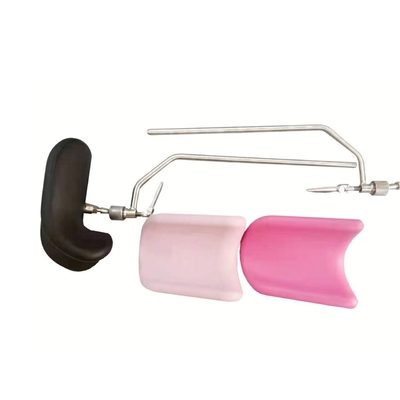 Support de jambe médical hospitalier obstétrique et gynécologie noir