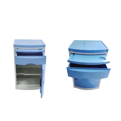 Table de chevet spéciale d'hôpital d'ABS de chevet d'hôpital bleu matériel de table