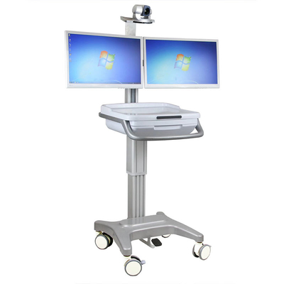 Chariot médical sans couture en plastique d'ordinateur de l'ABS 35Kg 460mm