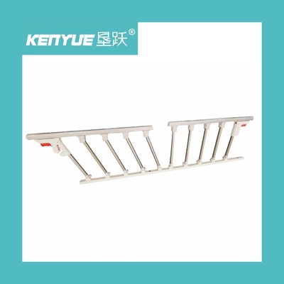 Barrière de protection pour lit d'hôpital personnalisée 10 engrenages double commutateur alliage d'aluminium