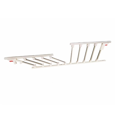 Barrière de protection pour lit d'hôpital personnalisée 10 engrenages double commutateur alliage d'aluminium