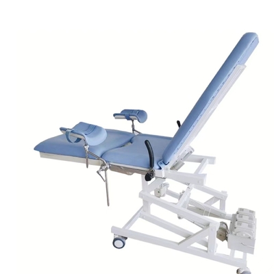 Couleur électrique Bule 3 Fcuntion Lit de livraison 90cm Table gynécologique multifonctionnelle métallique
