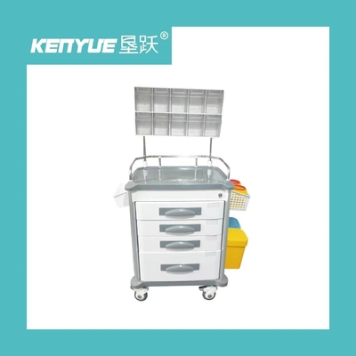 Matériau ABS Instruments médicaux Chariot hospitalier Véhicule spécial de livraison de médicaments